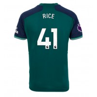 Dres Arsenal Declan Rice #41 Tretina 2023-24 Krátky Rukáv